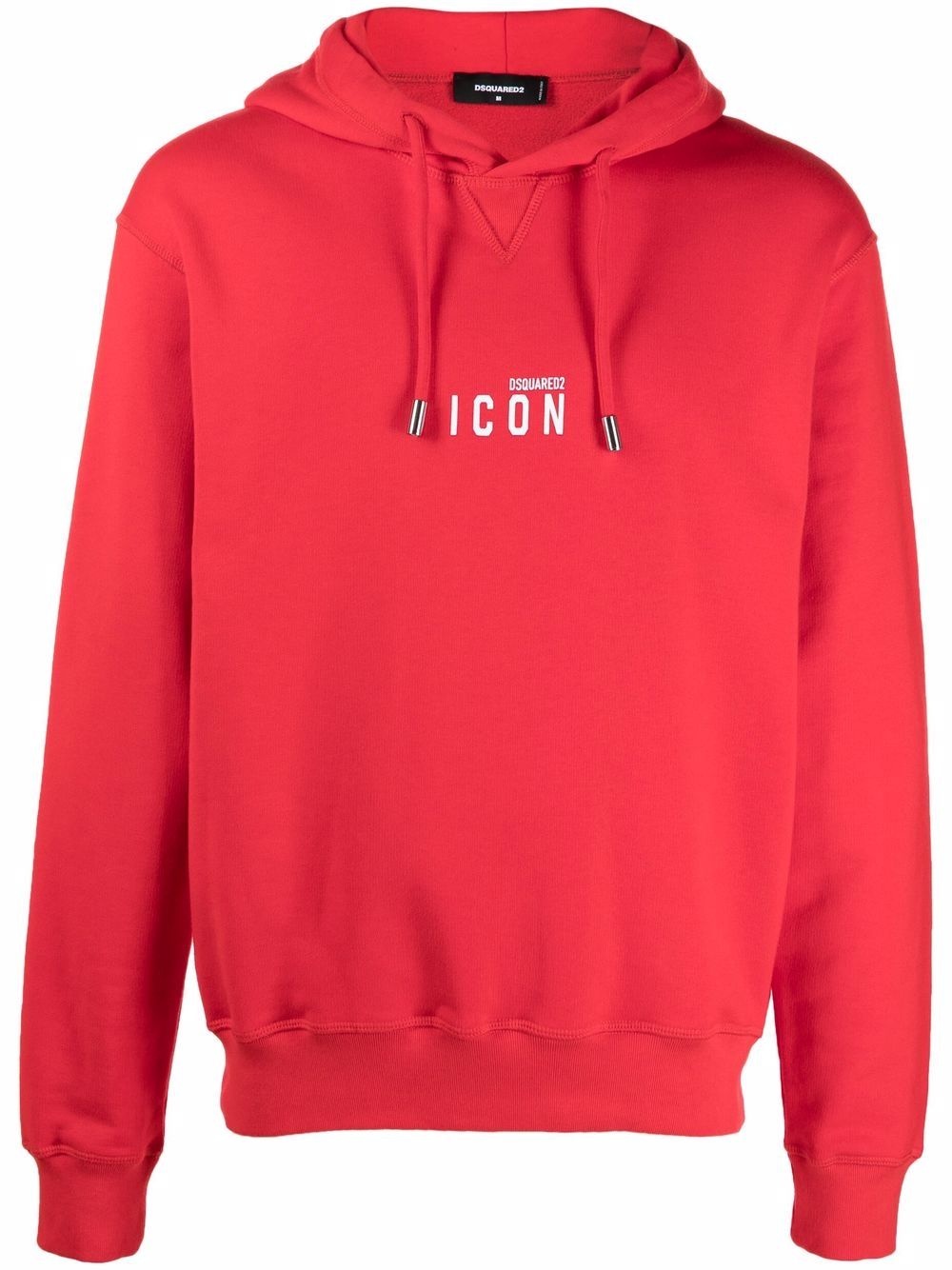 logo-print hoodie - 1