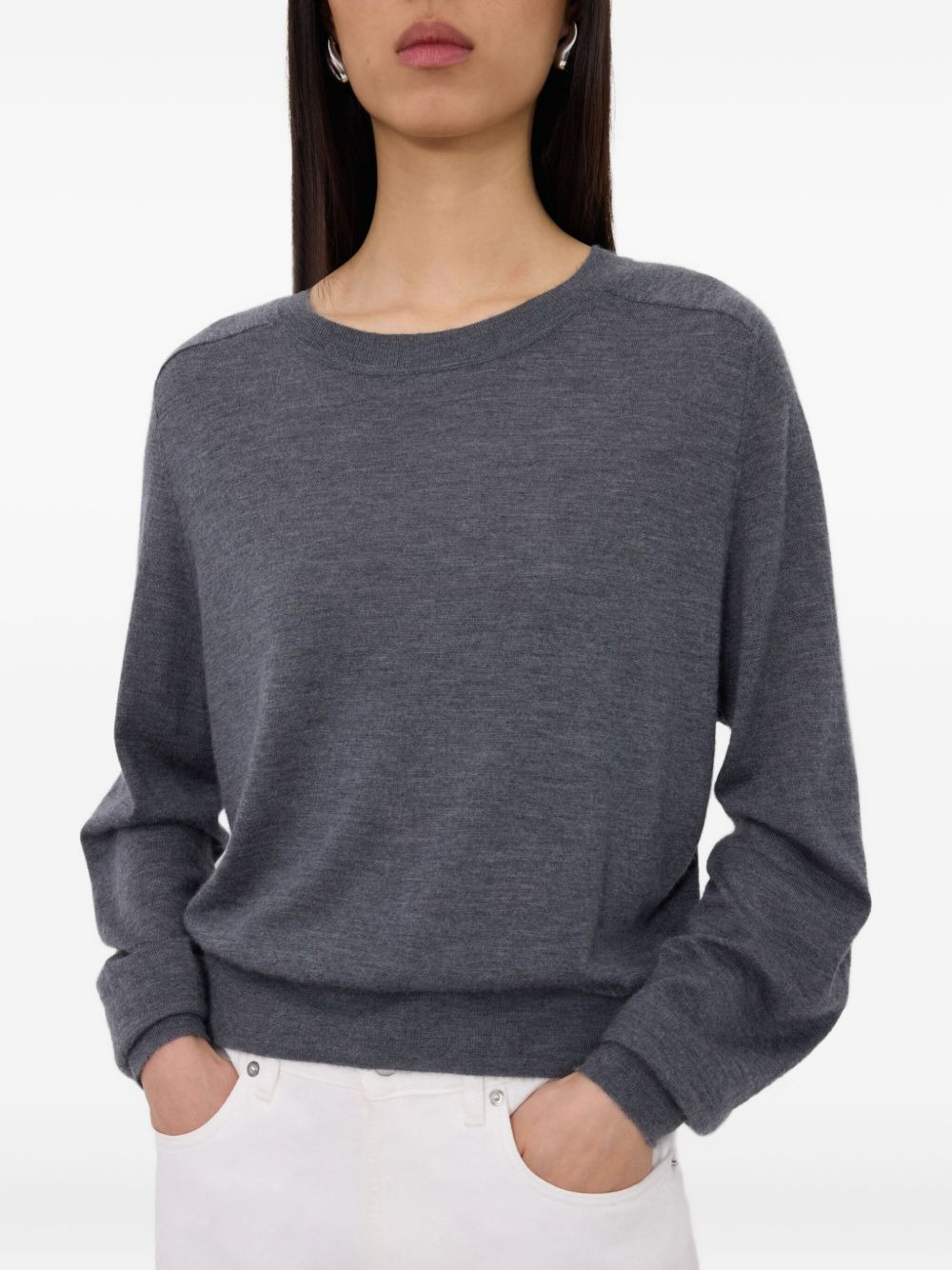Angus crew-neck cashmere sweater - 3