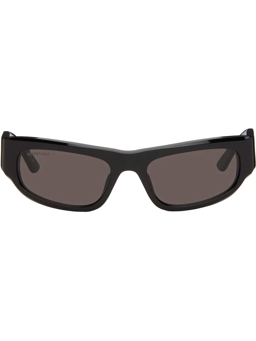 Black Rectangular Sunglasses - 1