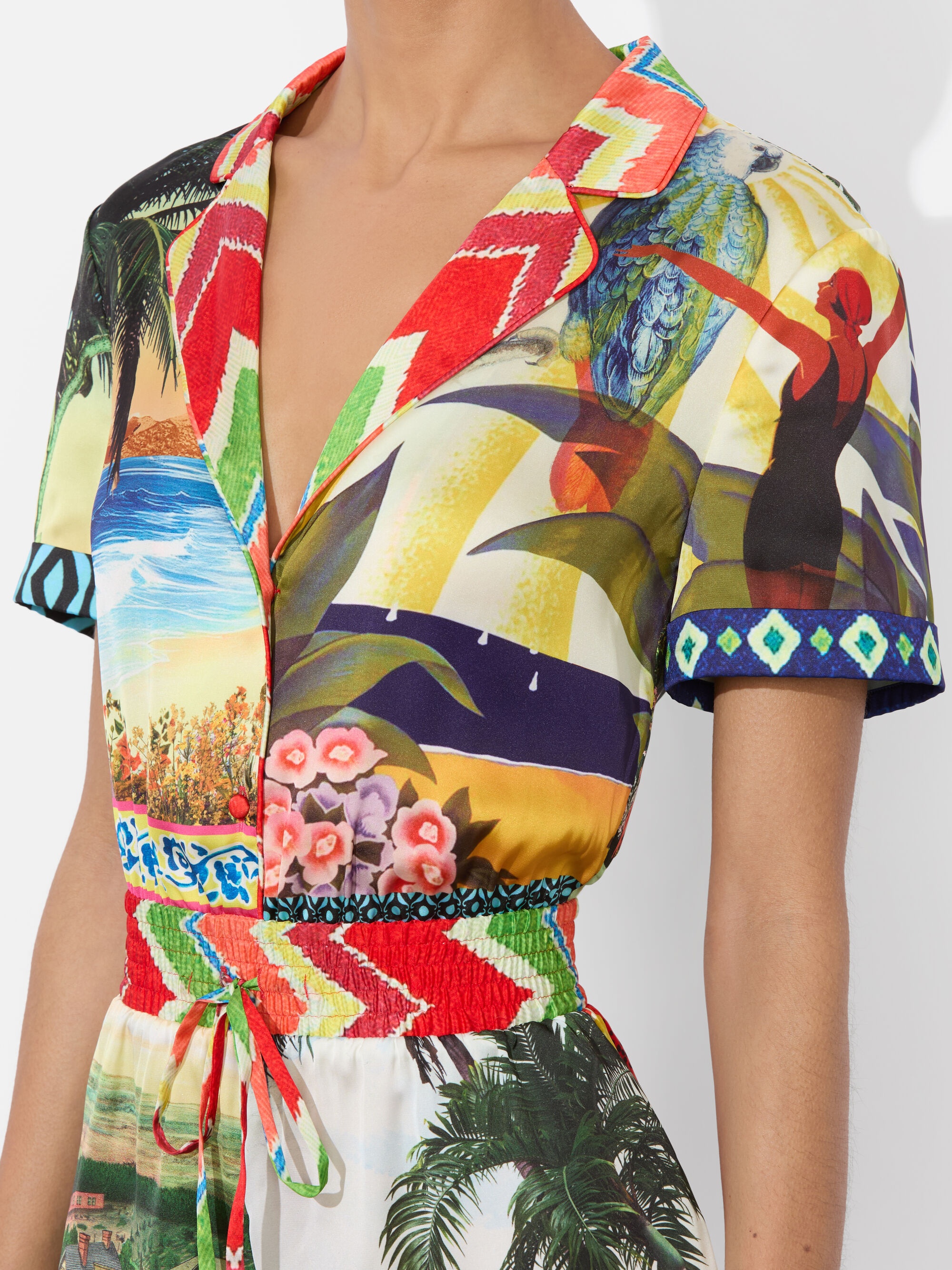 LEIGHTON PAJAMA ROMPER - 3