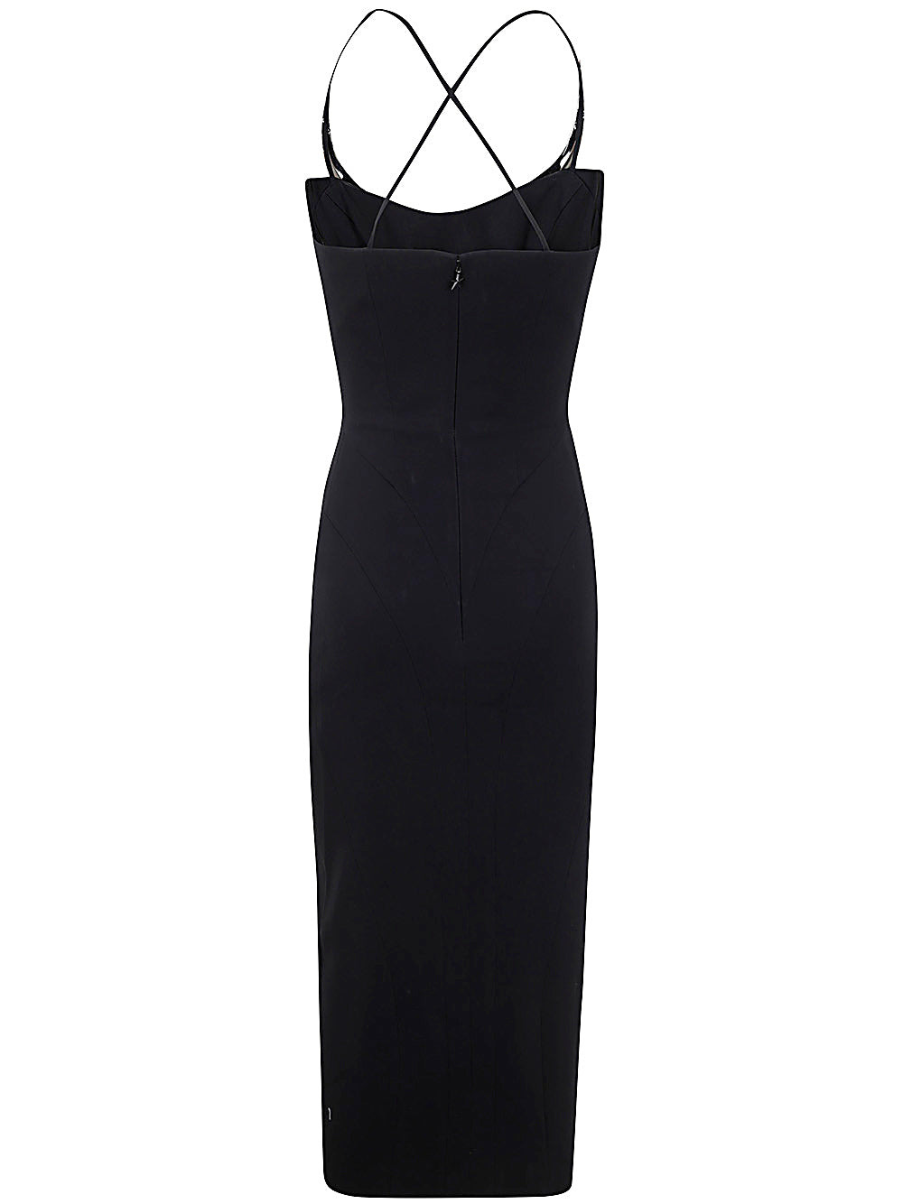 Mugler Women Ro1628 Midi Dress - 7