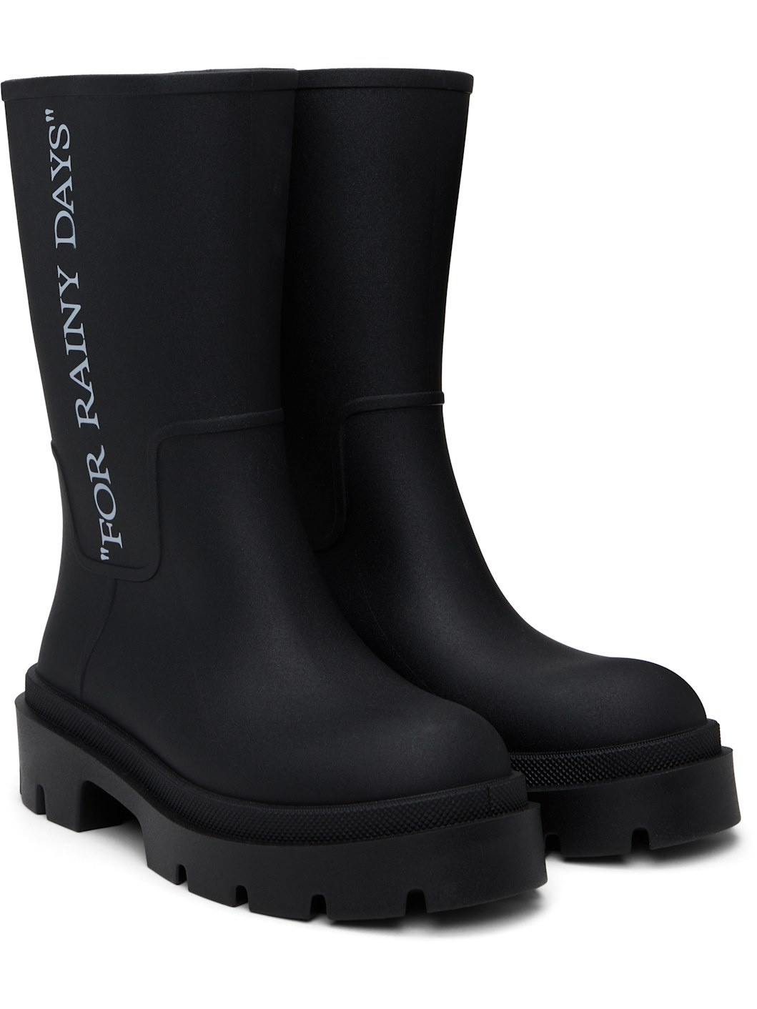 Black Reboot 'Rainy Days' Boots - 4