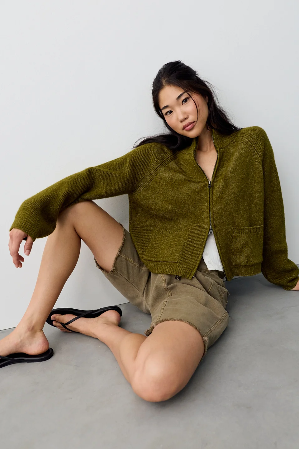 We The Free On It Zip-Up Cardigan - 1
