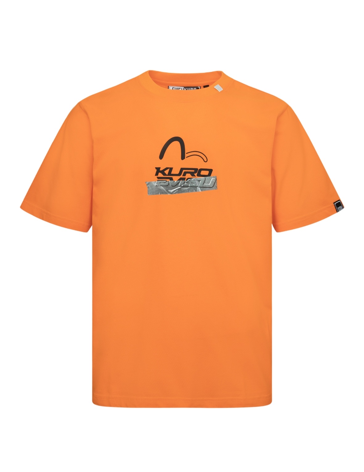 Logo and Tape Print Regular Fit T-shirt - 13