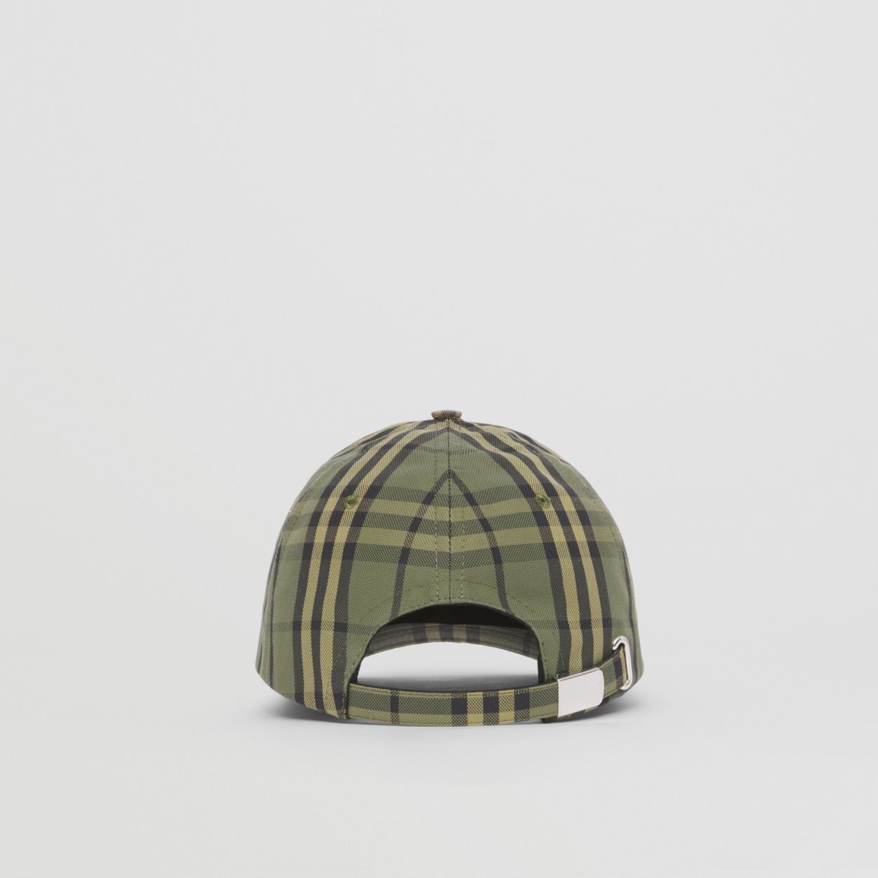 Check Cotton Canvas Baseball Cap - 7