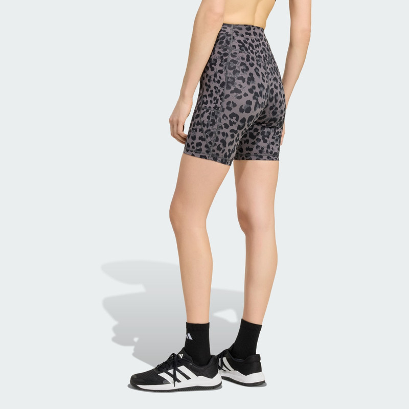 Optime Essentials Workout Leopard Short Leggings 3