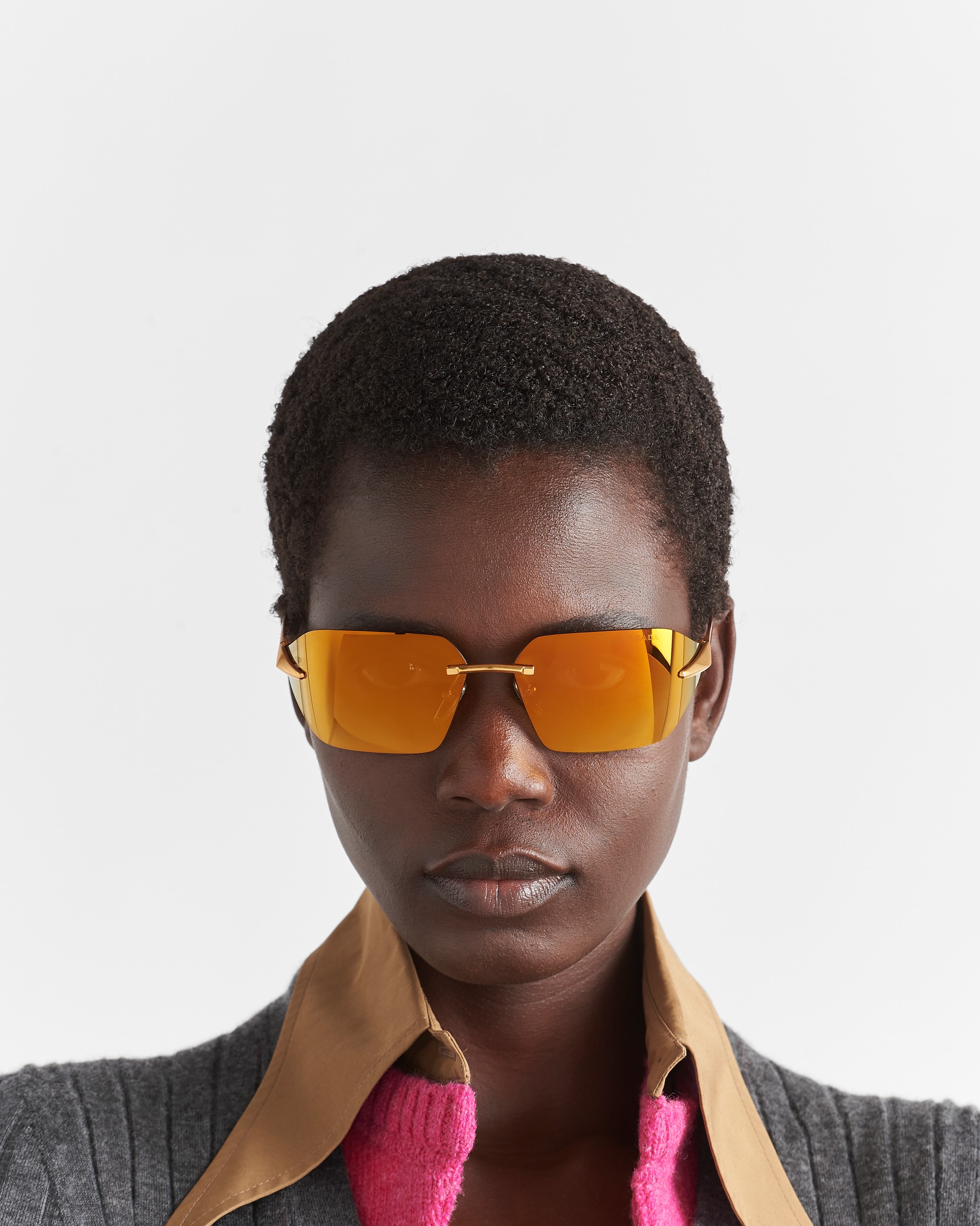 Prada RUNWAY Rectangle Sunglasses — CONSUMED