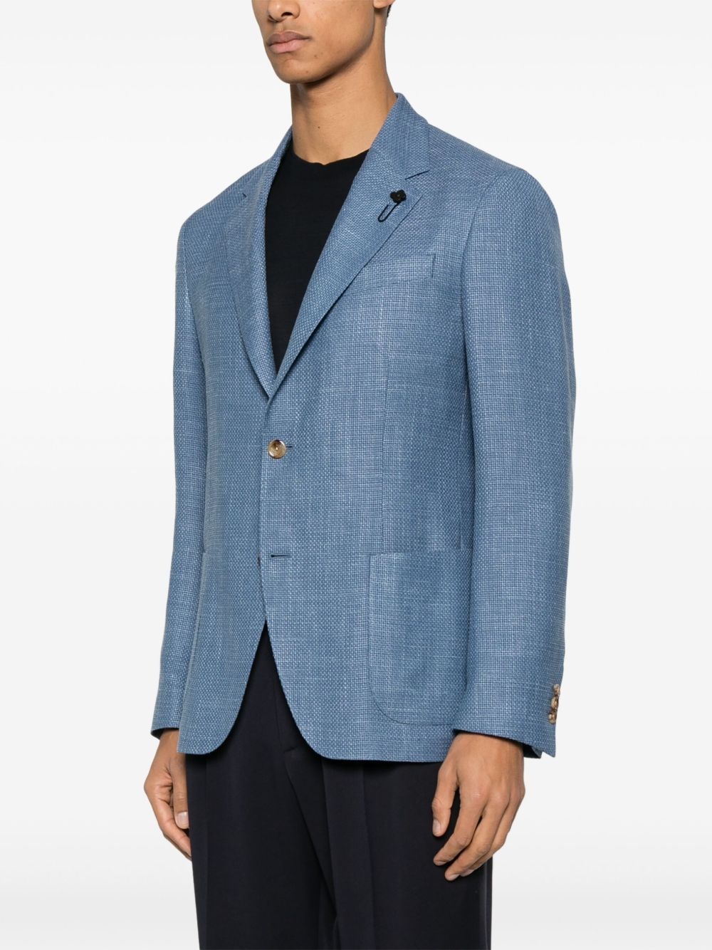 single-breasted blazer - 3