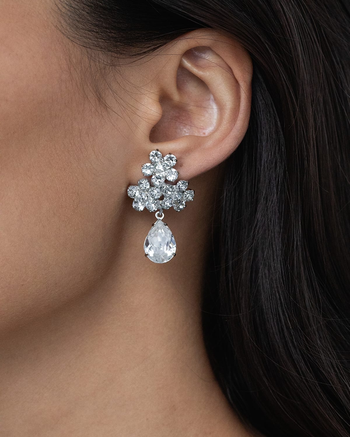 Adelie Crystal Earrings - 2