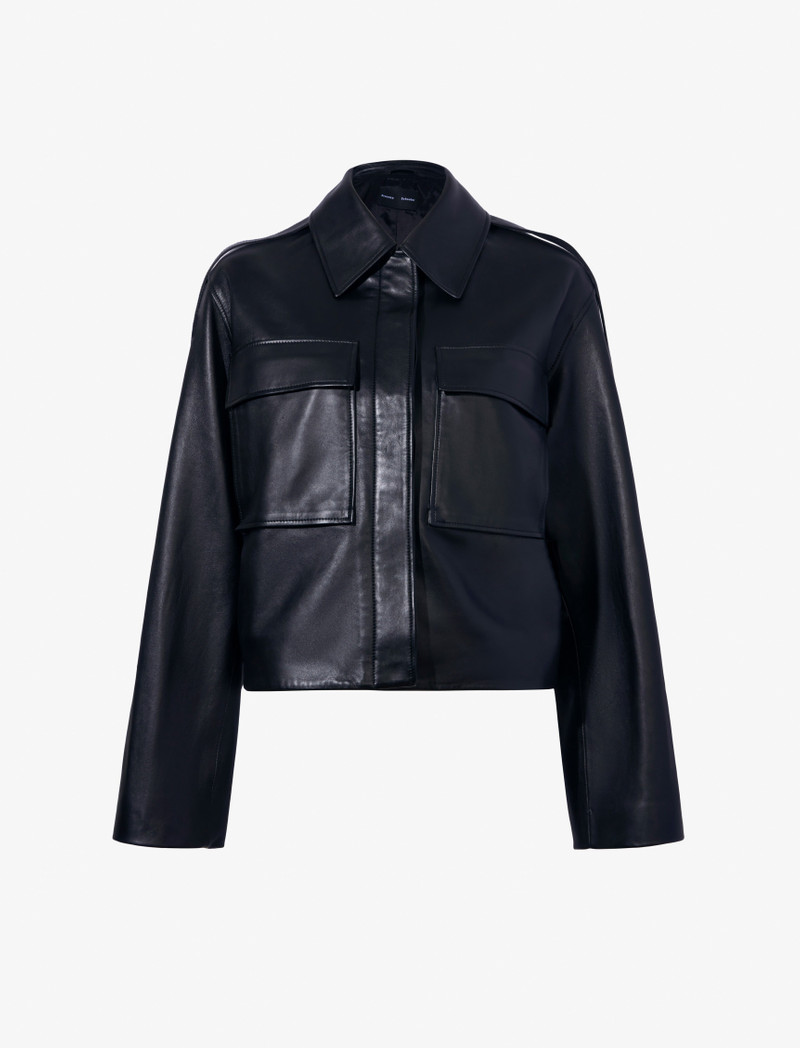 Dylan Jacket in Glossy Leather 1