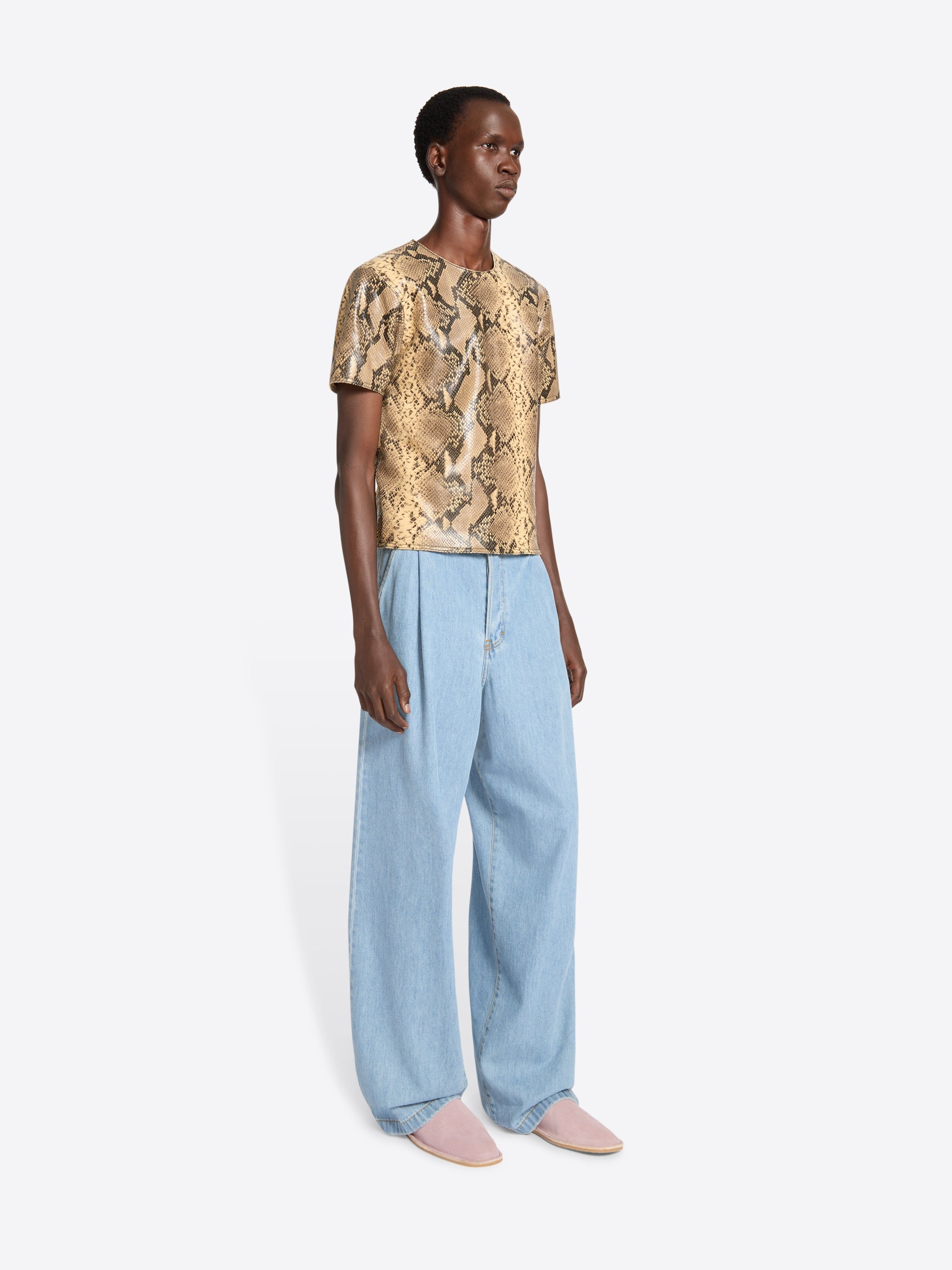 PLEATED JEANS - 3