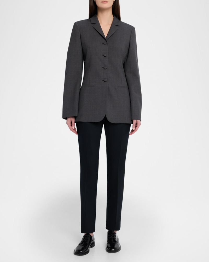 RÓHE Fitted Wool Blazer outlook