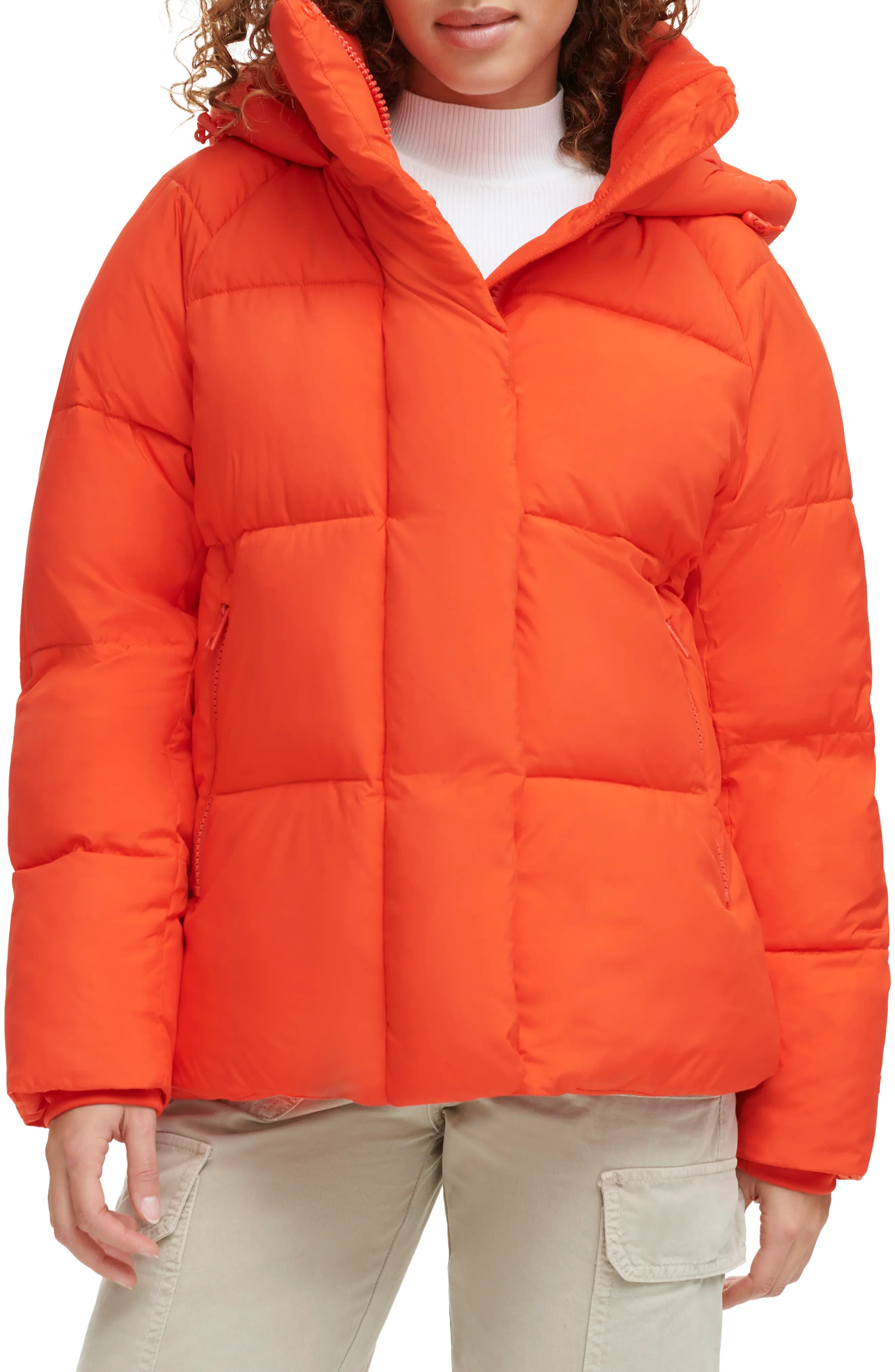 Hooded Puffer Jacket - 1