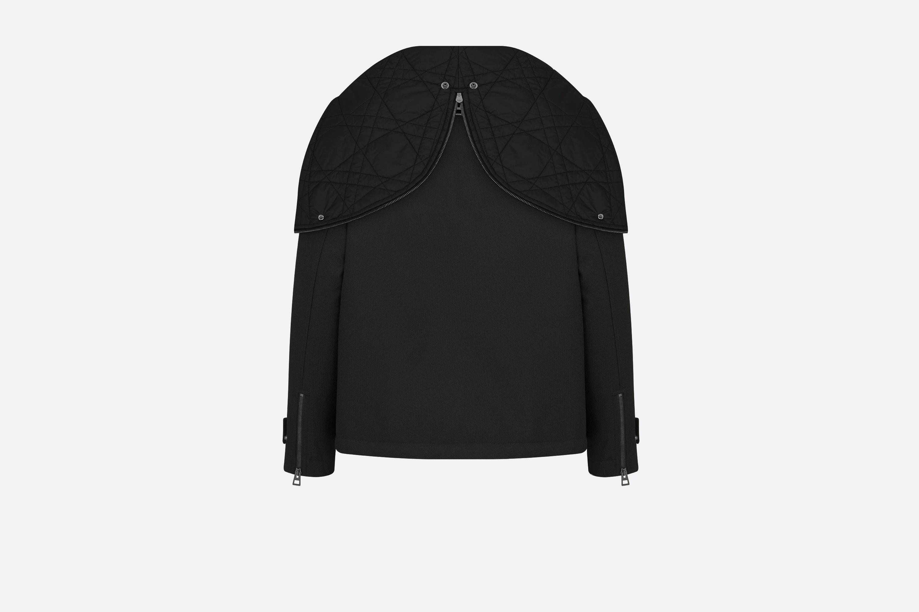 Macrocannage Anorak with Sailor Collar - 3