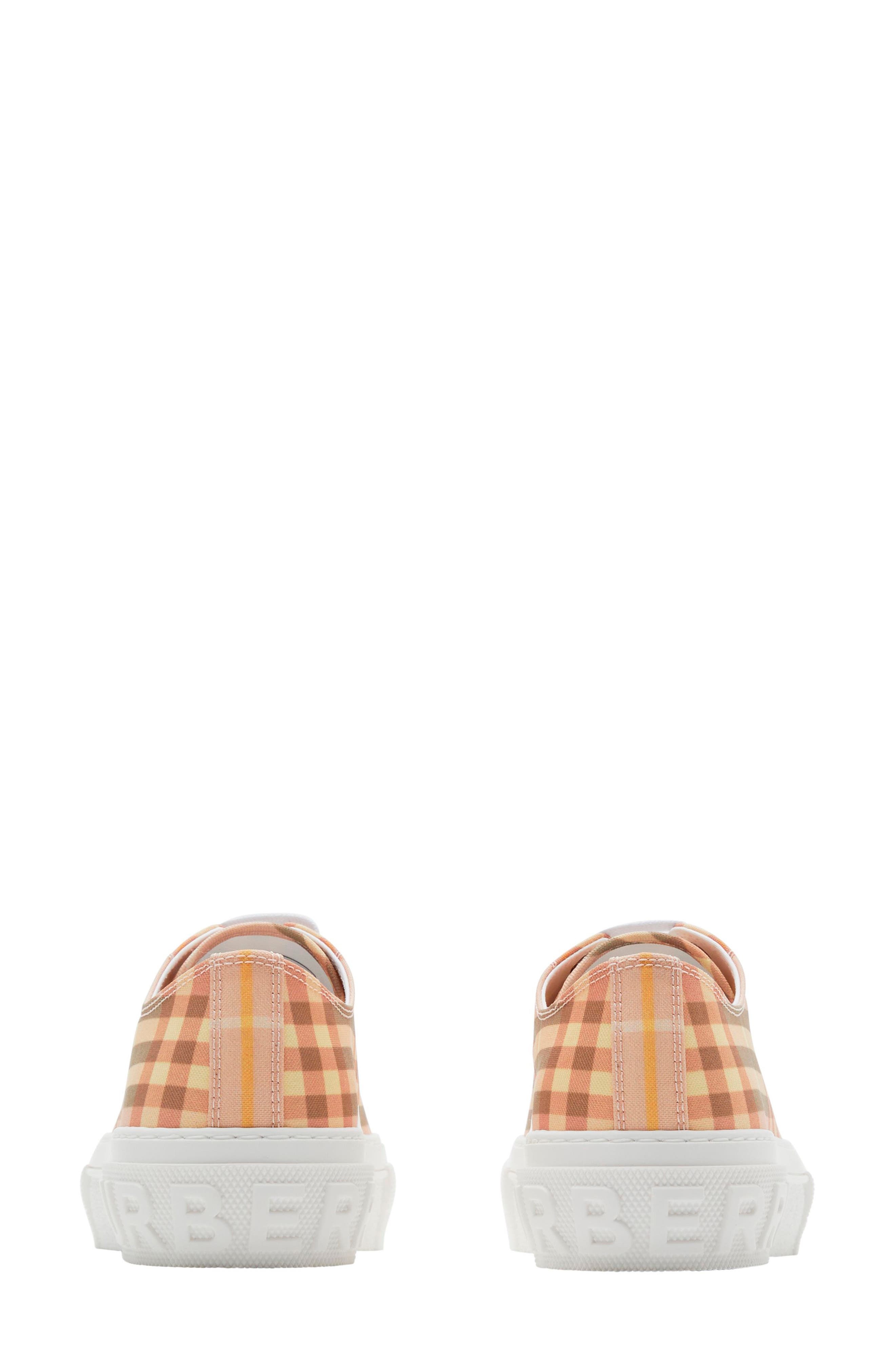 burberry Jack Check Platform Sneaker in Teacup Ip Check at Nordstrom - 5