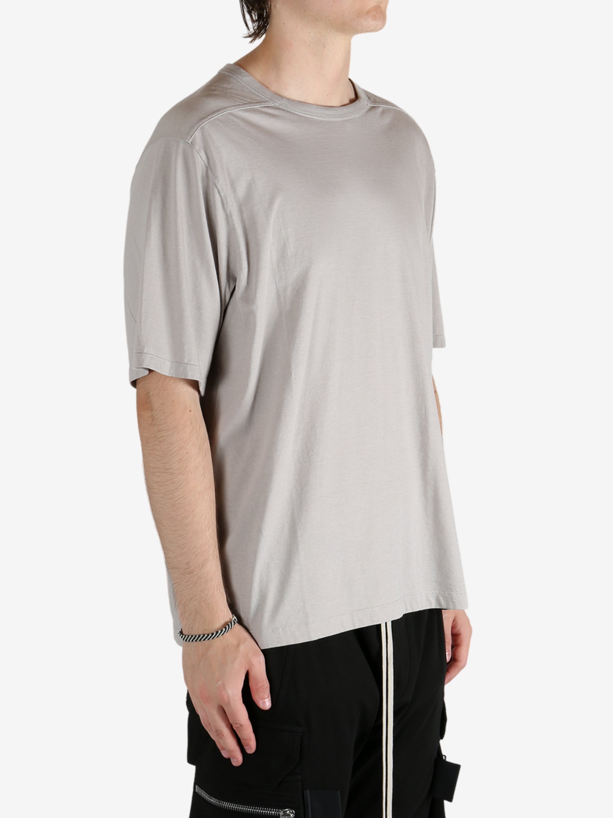 RICK OWENS - Men Cotton Jersey Brad Tee - 2
