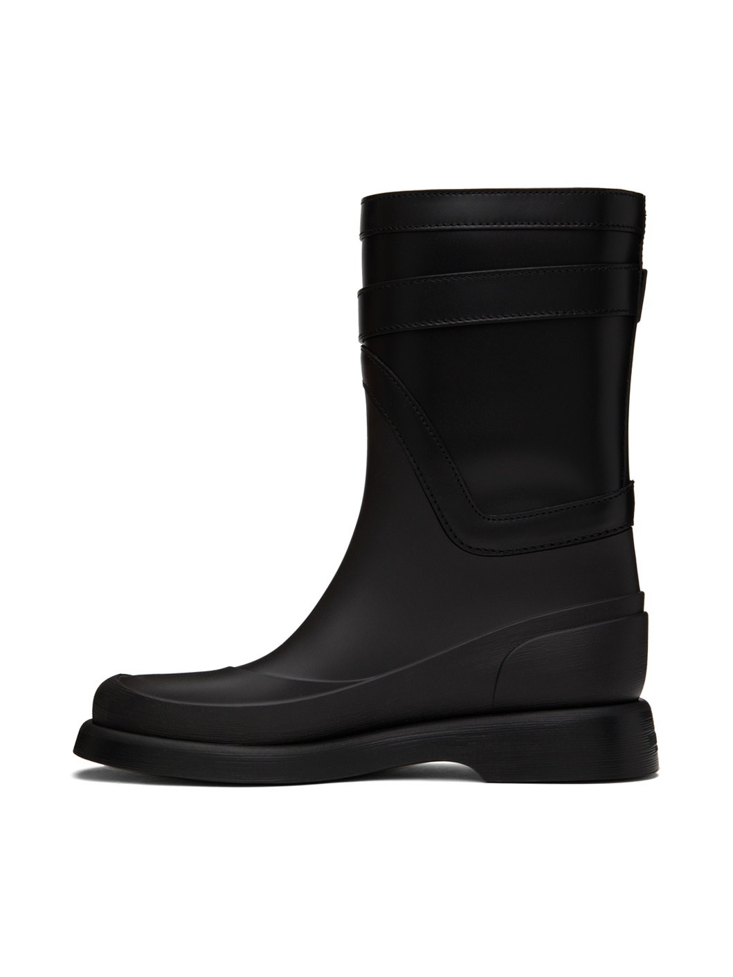 Black VLogo The Bold Edition Rain Boots - 3