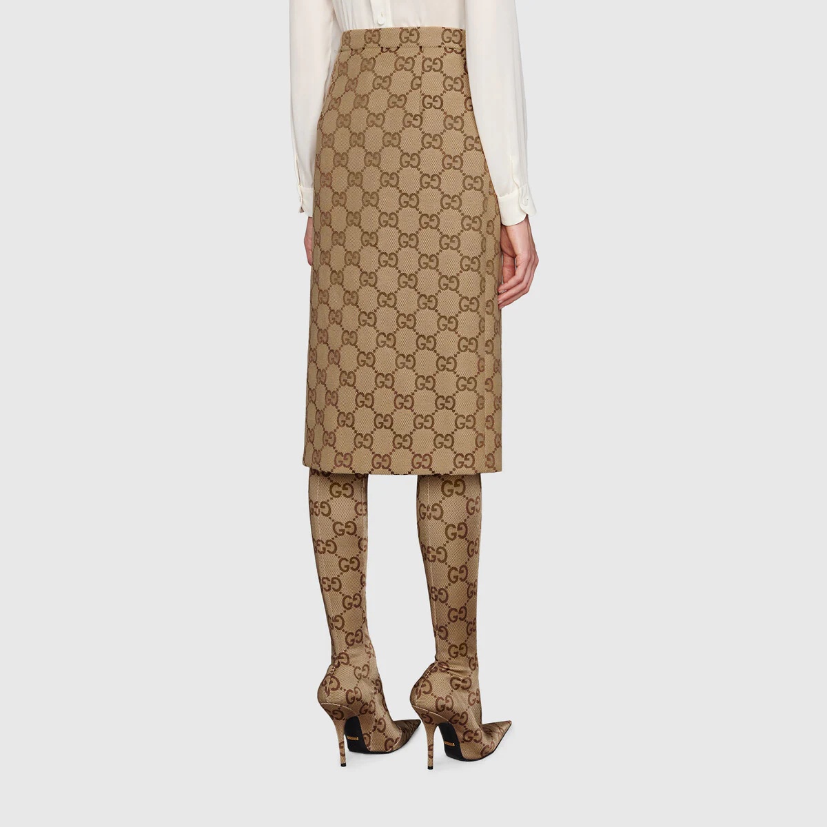 The Hacker Project maxi GG skirt - 3