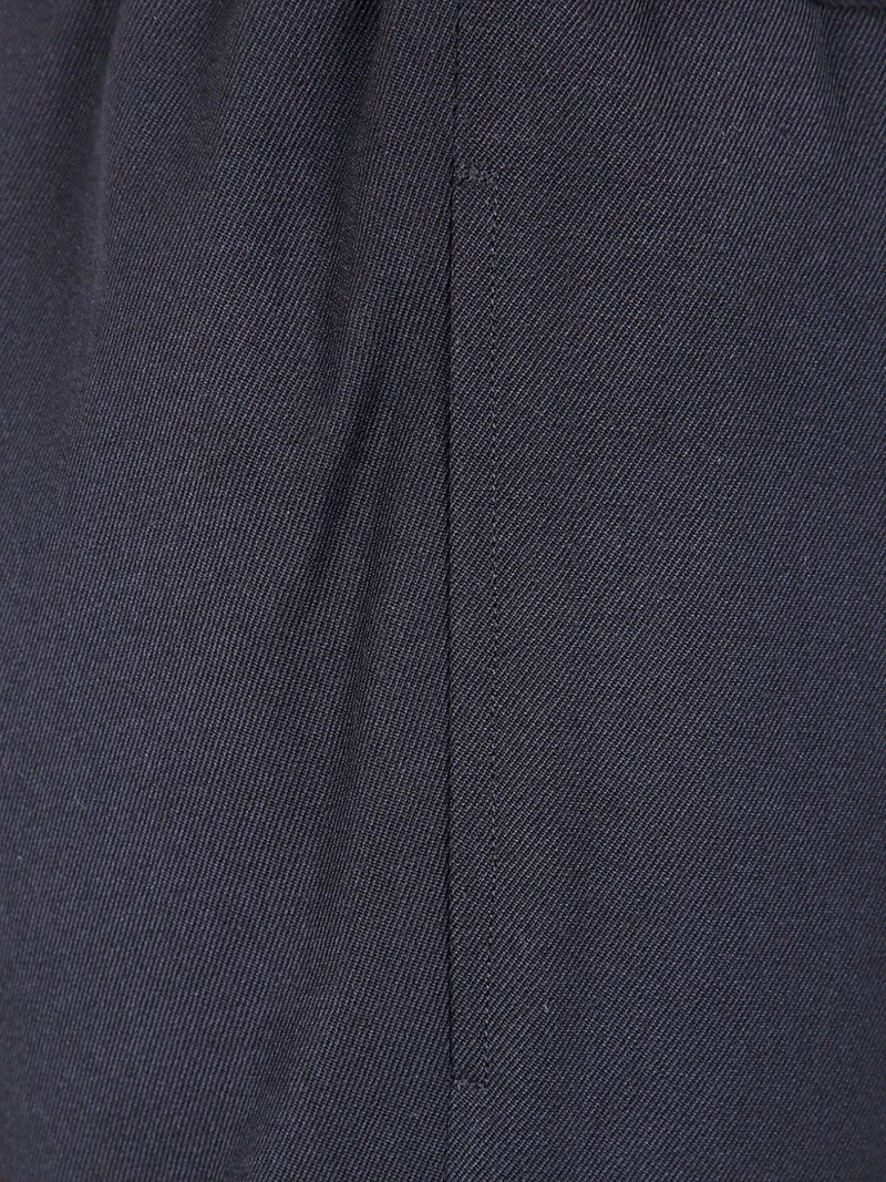 elastic-waist wool trousers 3