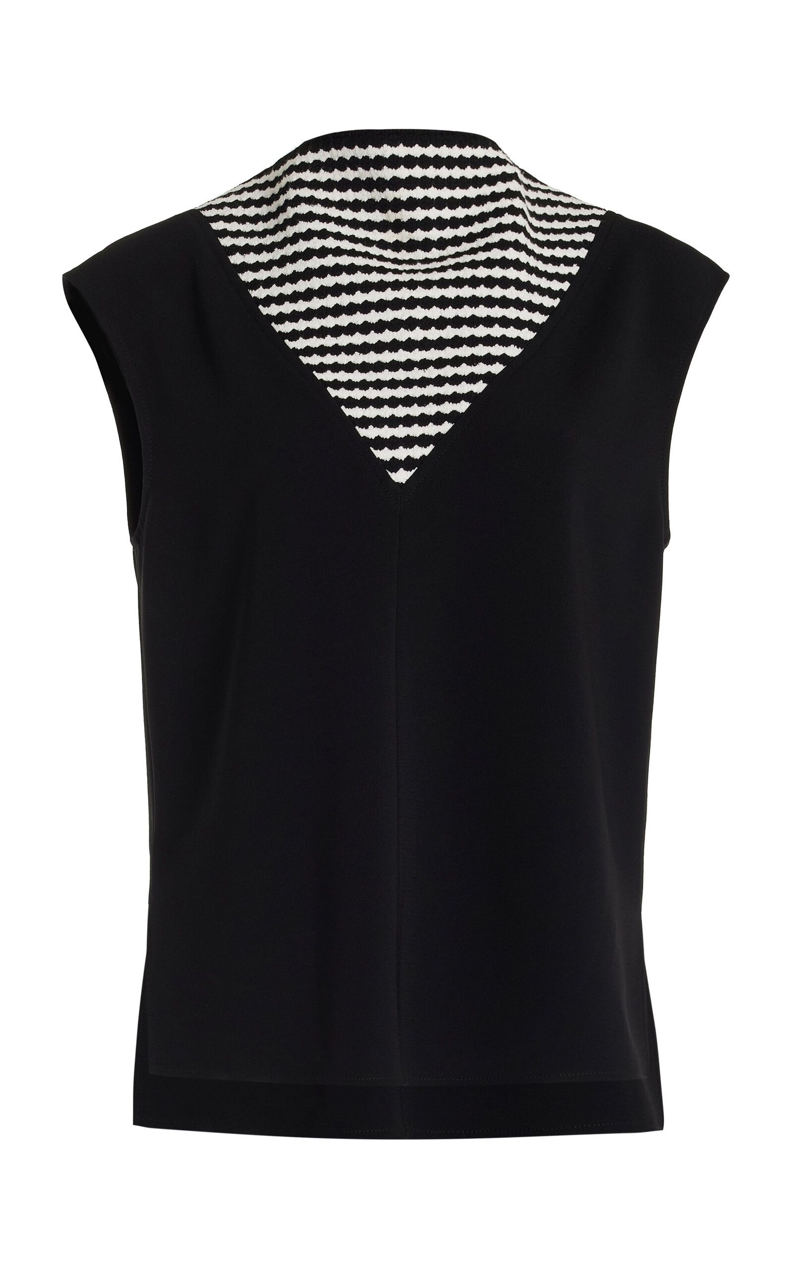 Prescott Crepe Knit Top black - 1