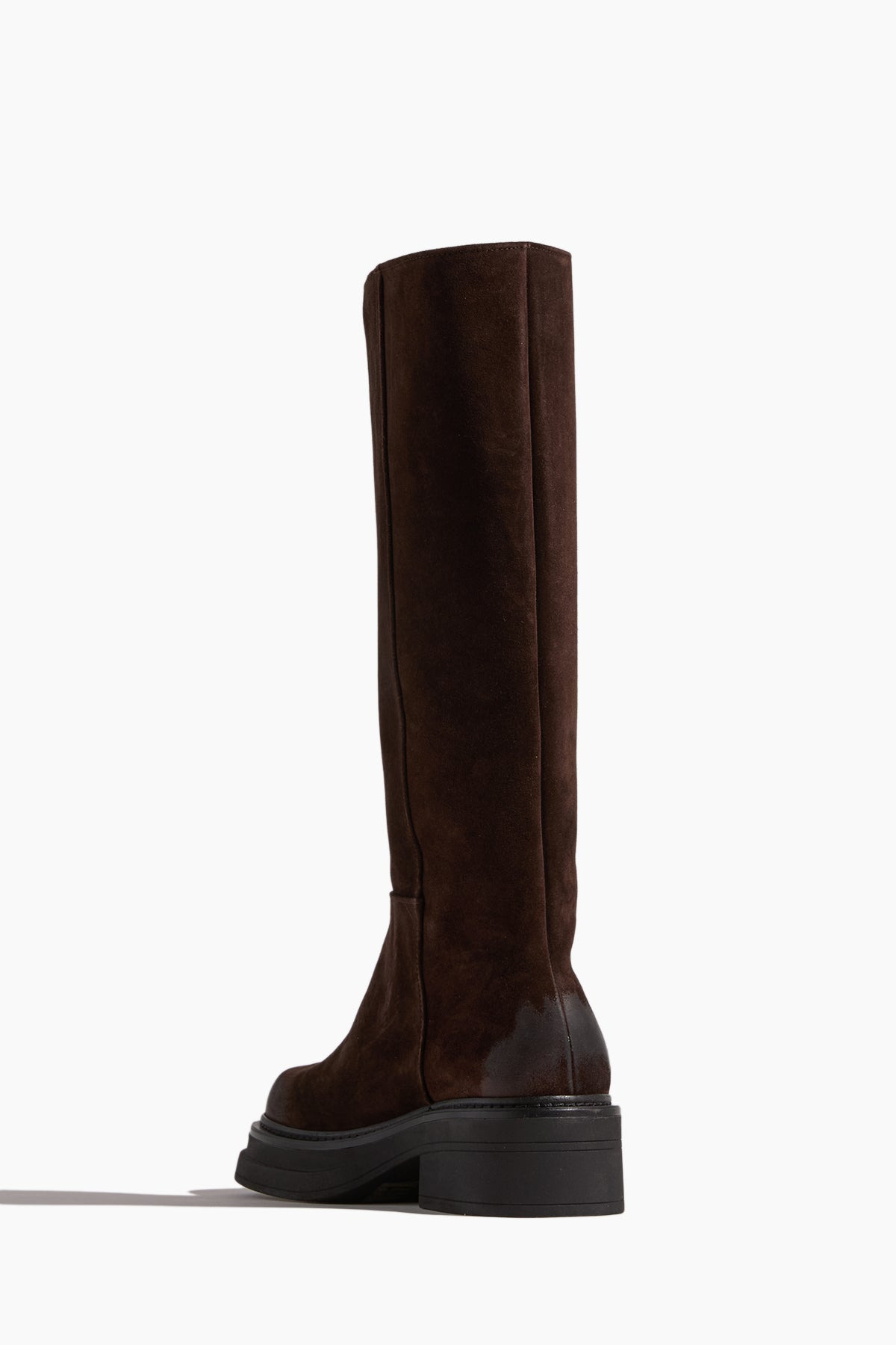 Suede Sensation Knee Boot in Dark Chocolate - 3
