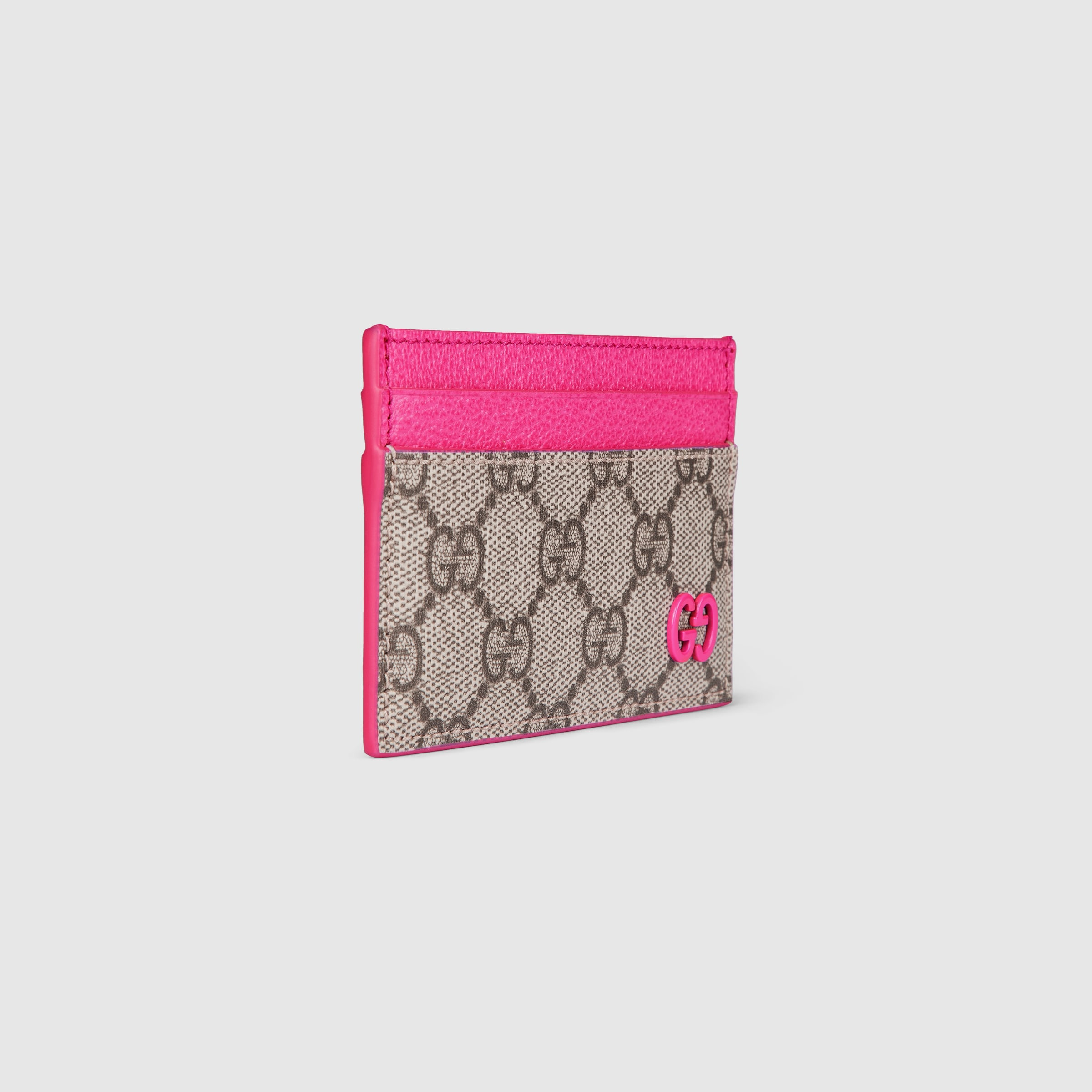 Bi-color GG card case - 3