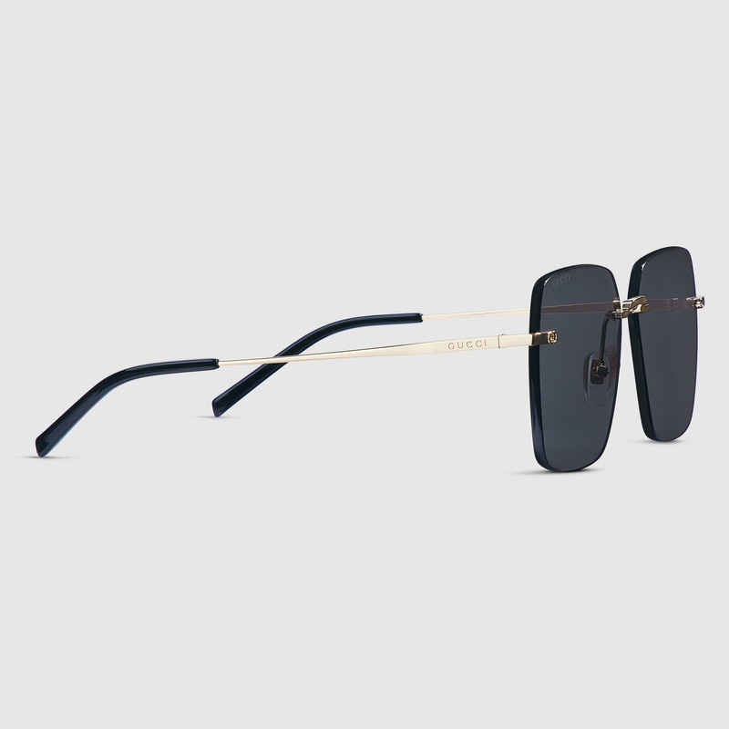 GUCCI Specialized fit square sunglasses outlook