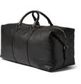 Medium Clipper Leather Holdall - 9