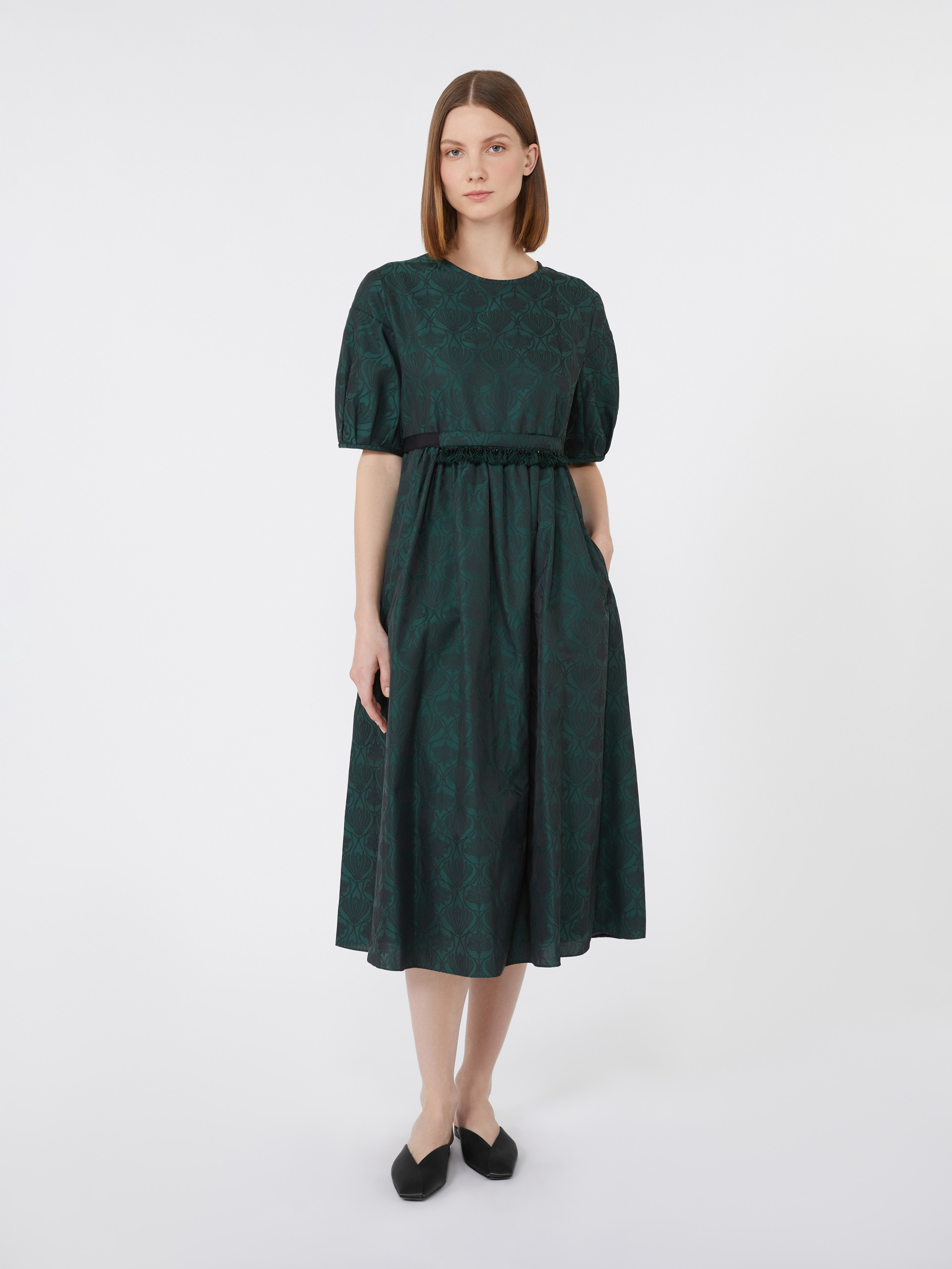 FATOJAC Jacquard cotton dress - 2
