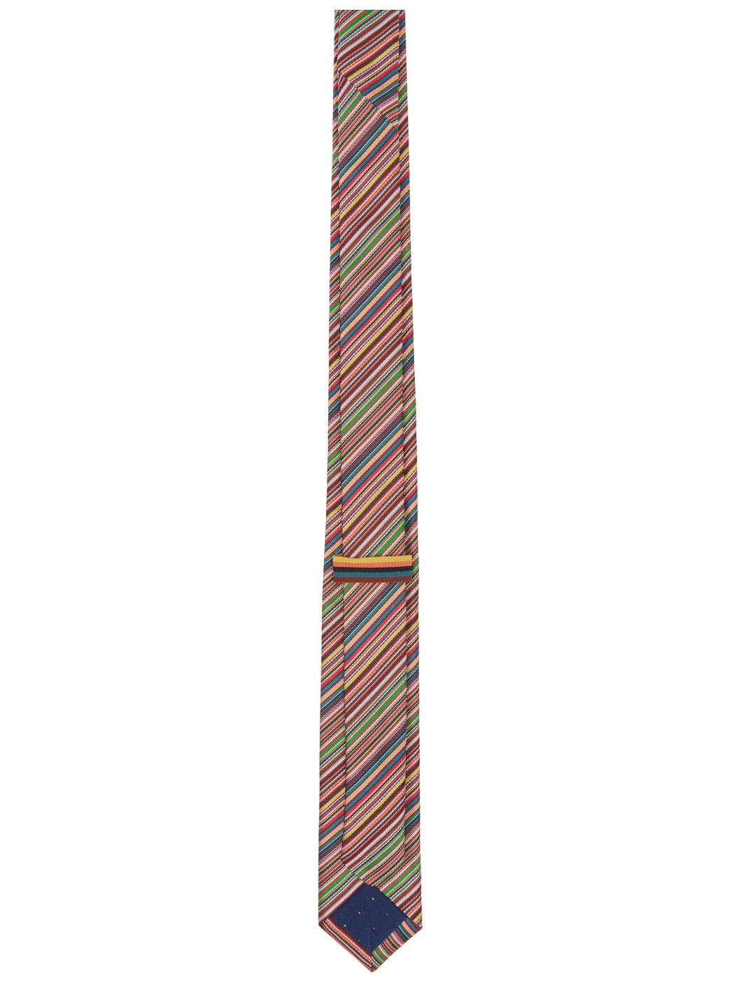 Multicolor Signature Stripe Tie - 2