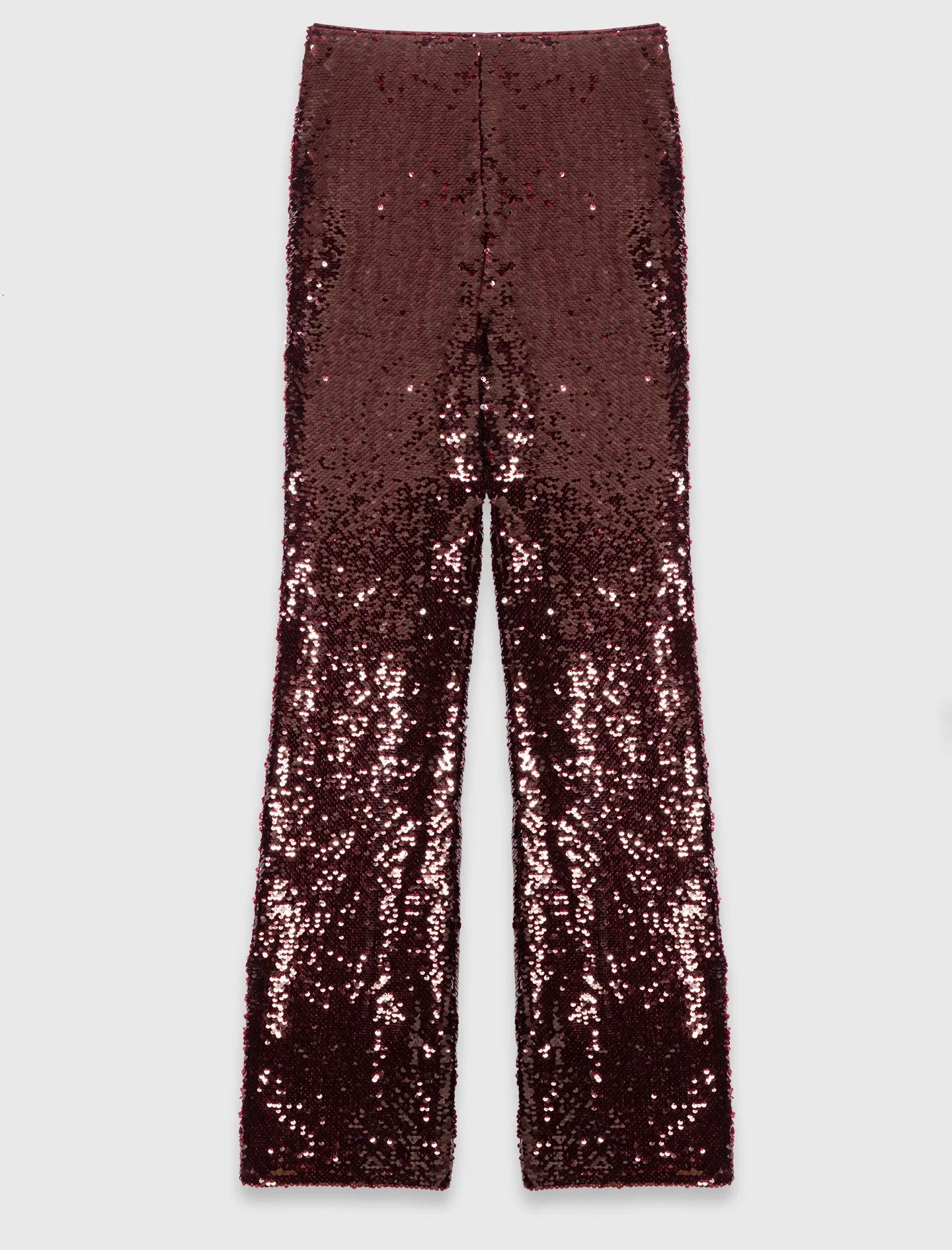 Sequin-embroidered trousers - 1