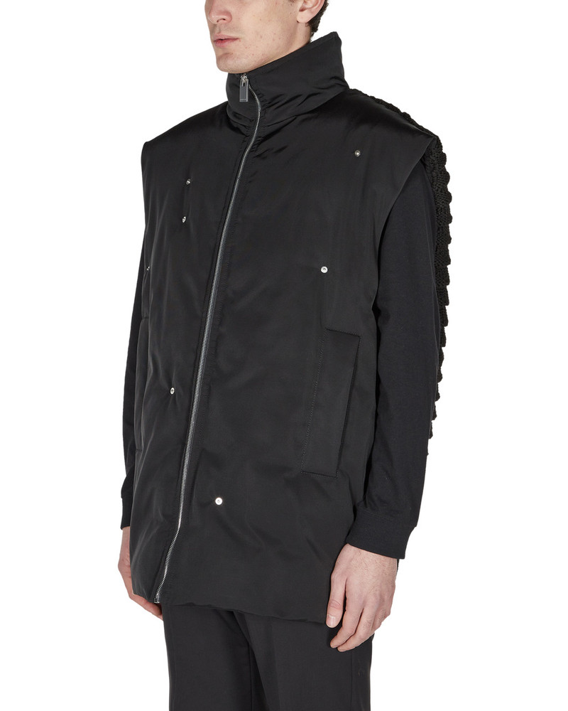 KNIT PANEL NYLON VEST 3