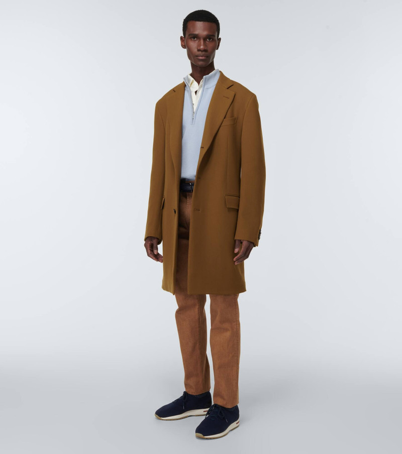 Loro Piana Torino virgin wool coat outlook