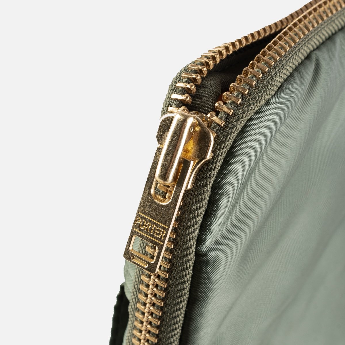 POR-DOC-GRN Porter - Yoshida & Co. - Tanker Document Case - Sage Green - 5