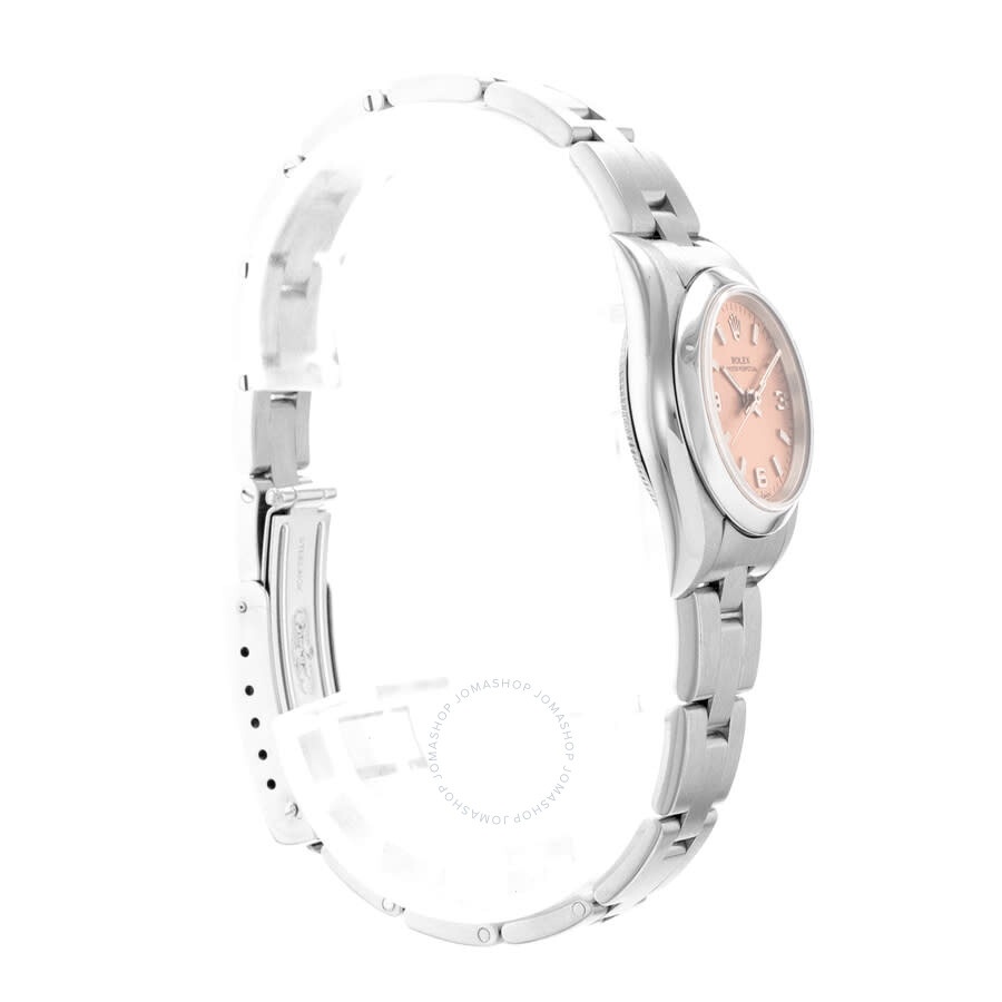 Pre-owned Rolex Oyster Perpetual 24 Automatic Chronometer Pink Dial Men's Watch 76080 PSO - 6