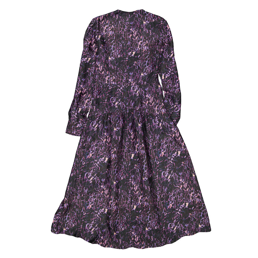 Isabel Marant Magaly Silk Blend Midi Dress - 8