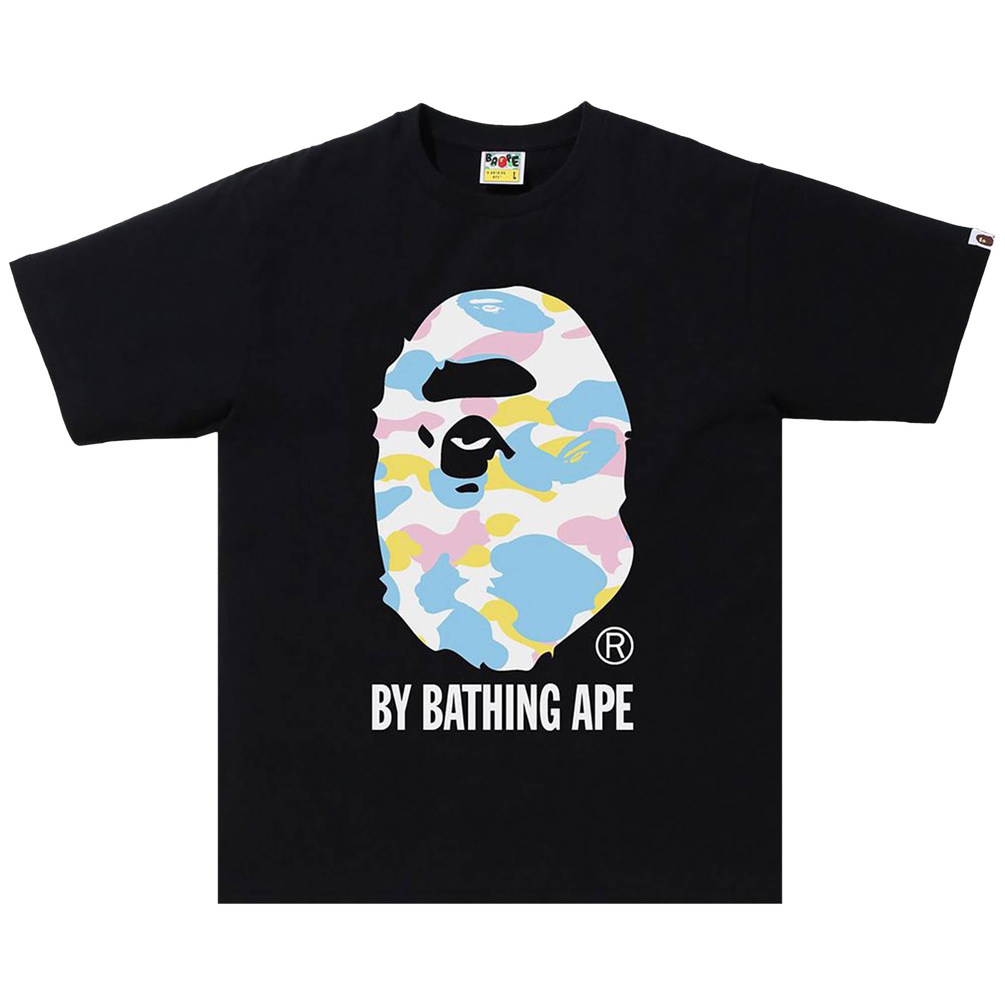 BAPE New Multi Camo Tee 'Black' - 1