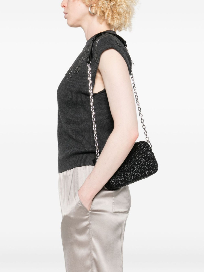 EMPORIO ARMANI quilted chain shoulder bag outlook