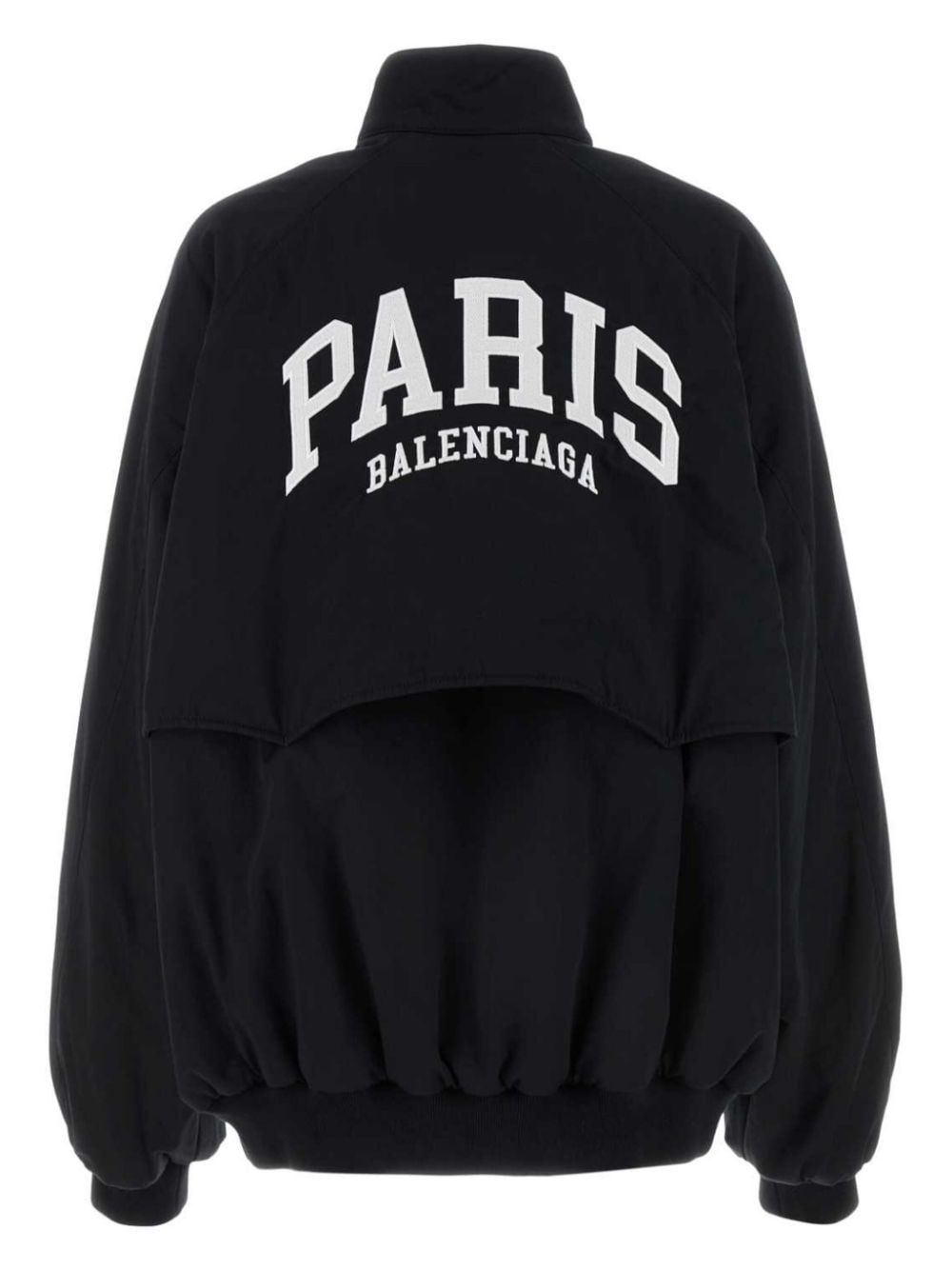 ジャケット BALENCIAGA Black cotton oversize jacket (774066TBP01 1000) Balenciaga Black Cotton Oversize Jacket | italist