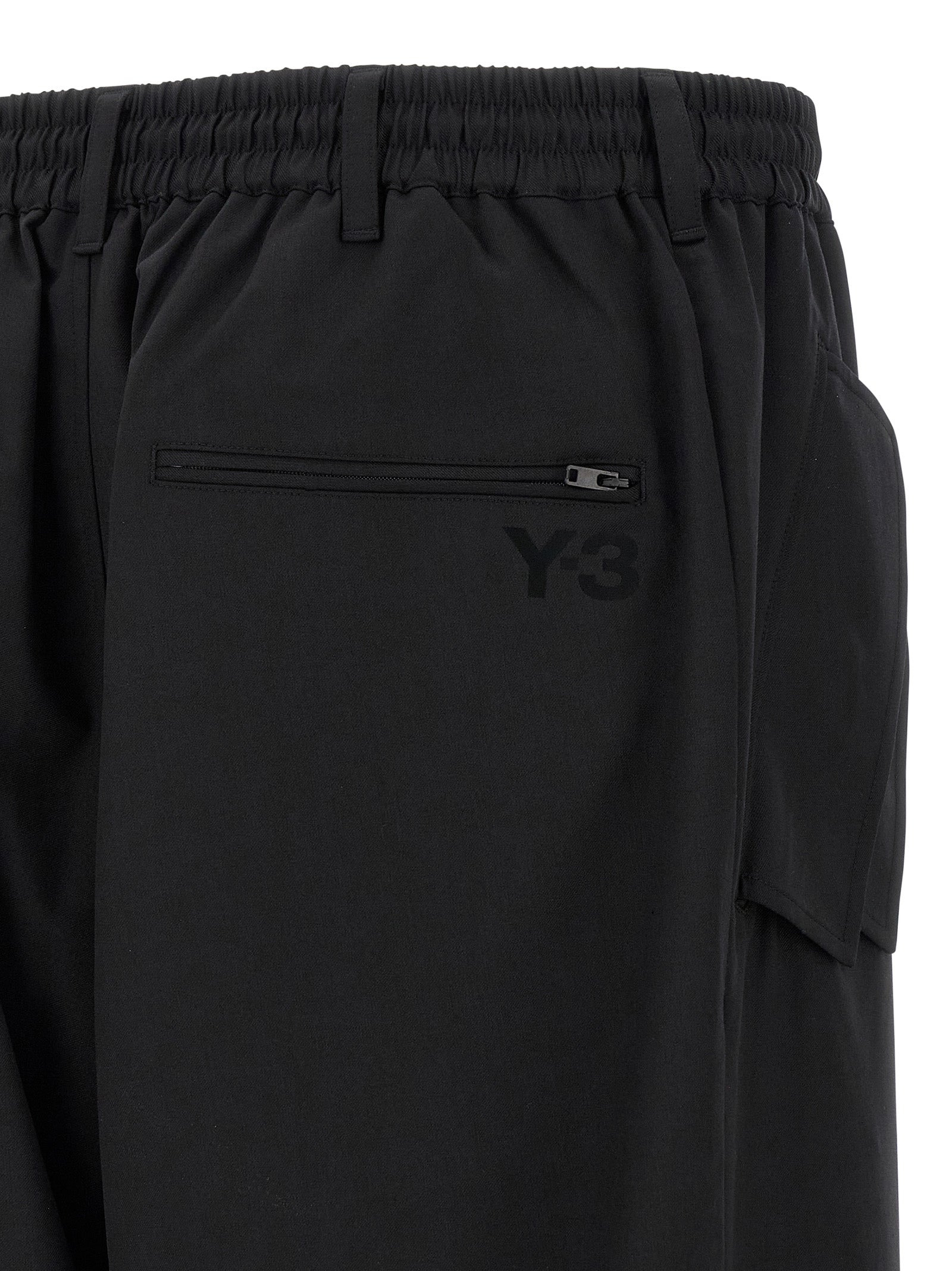 Wool Blend Pants Black - 5