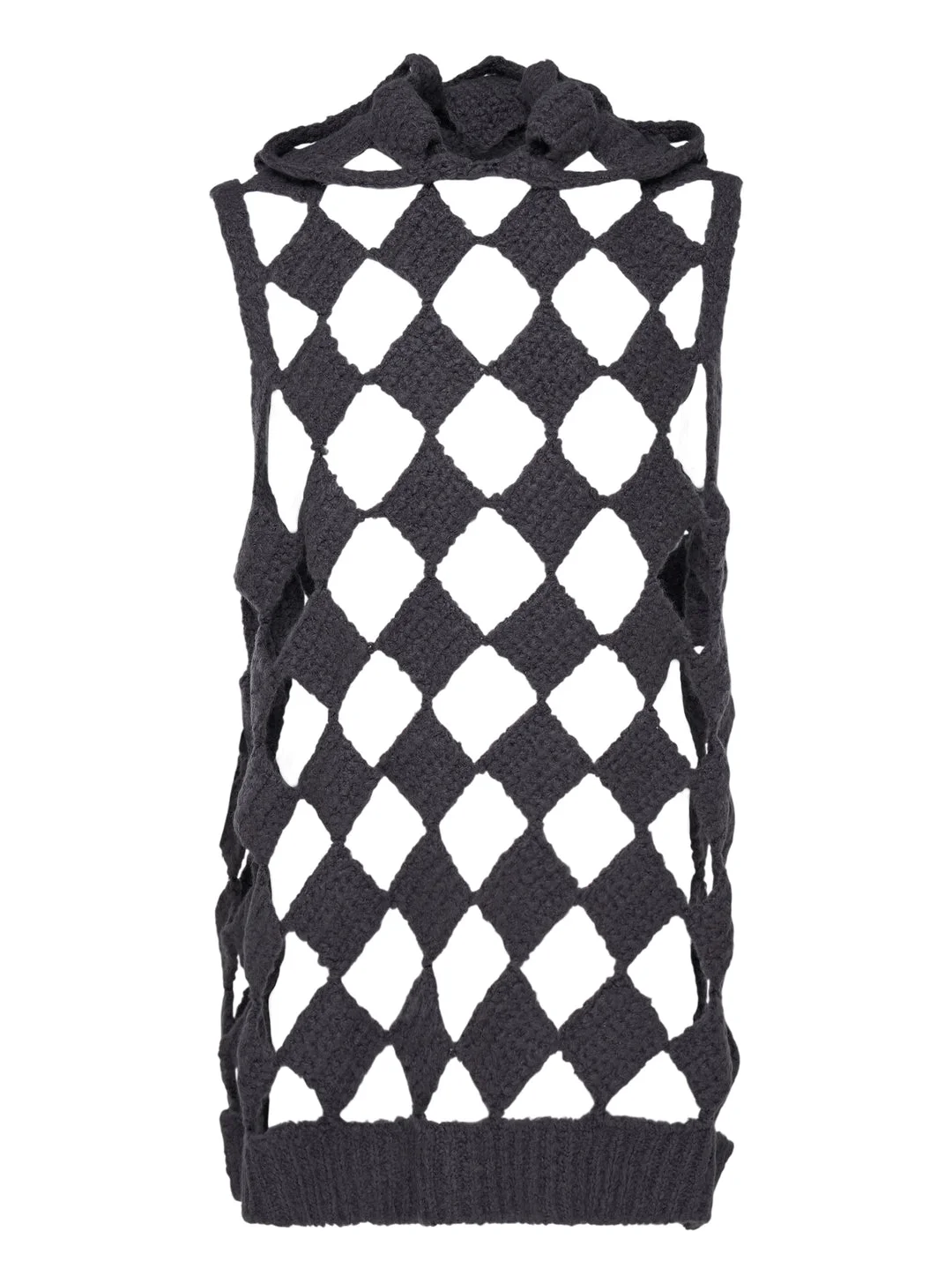 Sarutanya Hooded Knit Tank - 1