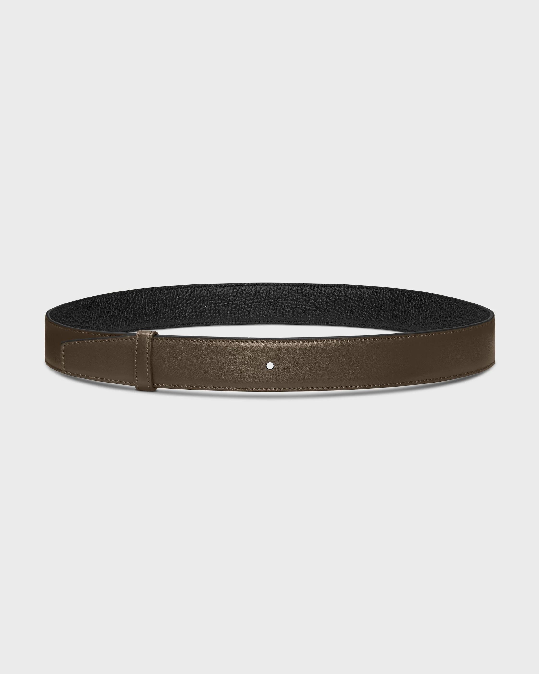 Reversible Strap 30 IN Smooth and Grained Calfskin - 1