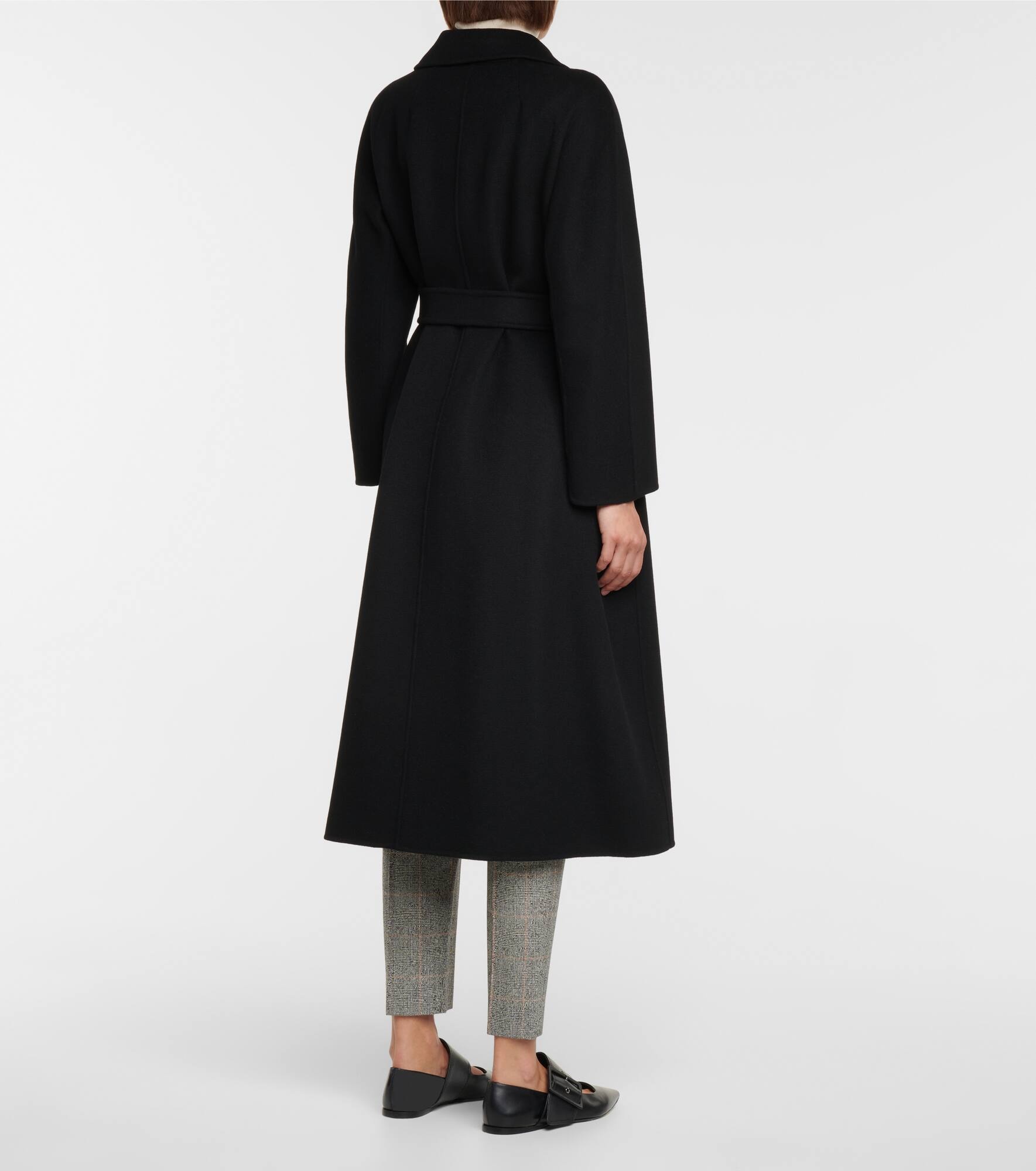 Esturia belted virgin wool coat - 3