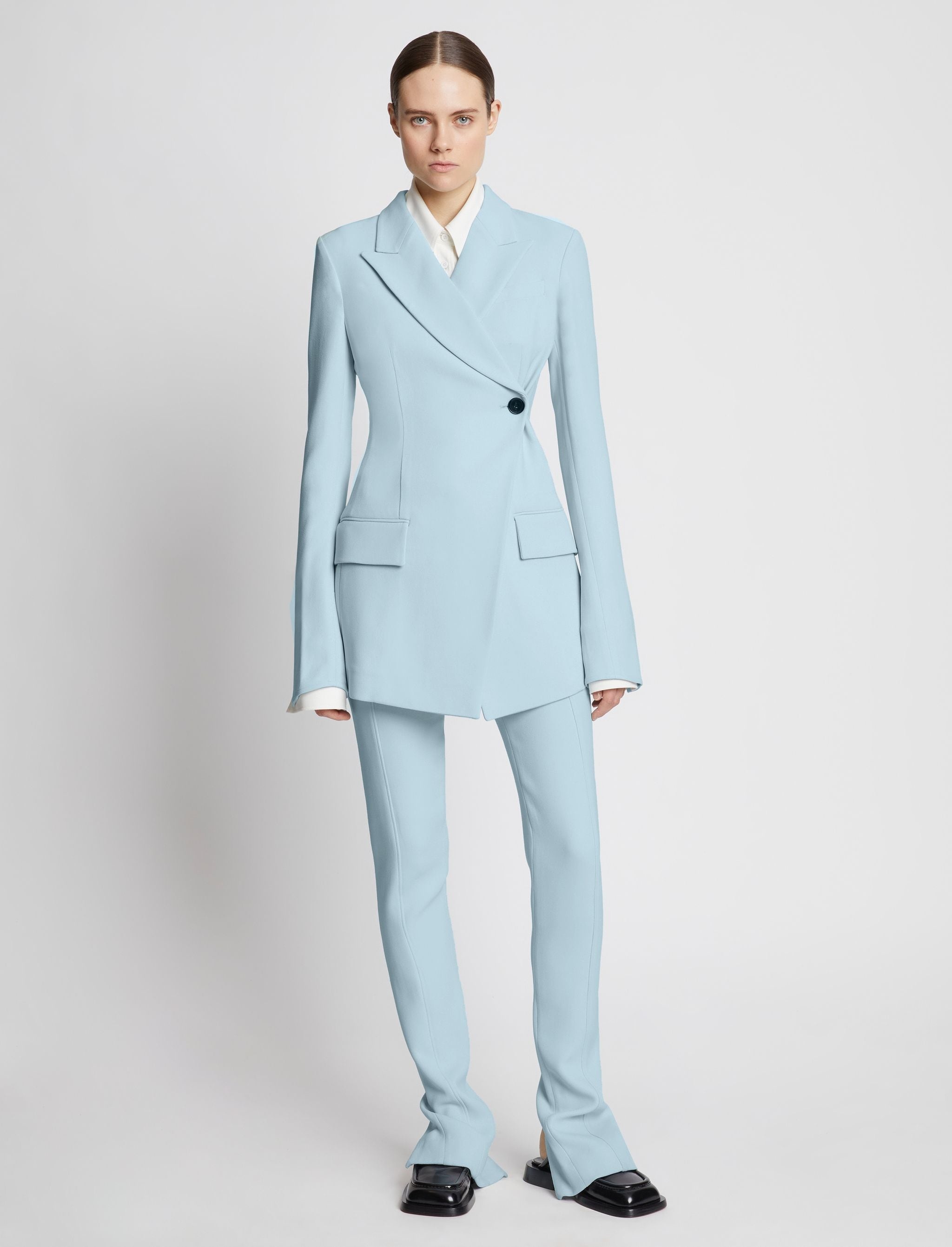 Bi-Stretch Crepe Blazer - 3