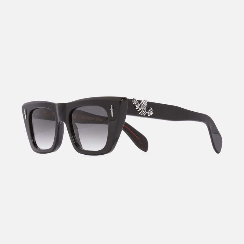 CUTLER AND GROSS THE GREAT FROG LOVE AND DEATH CAT EYE SUNGLASSES outlook