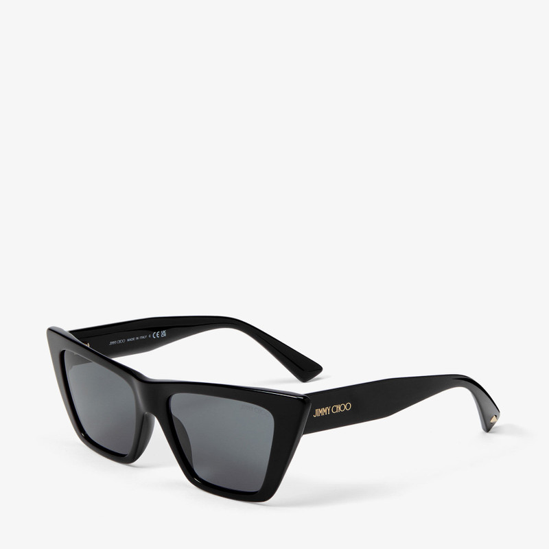 JIMMY CHOO Haley
Black Cat Eye Sunglasses outlook