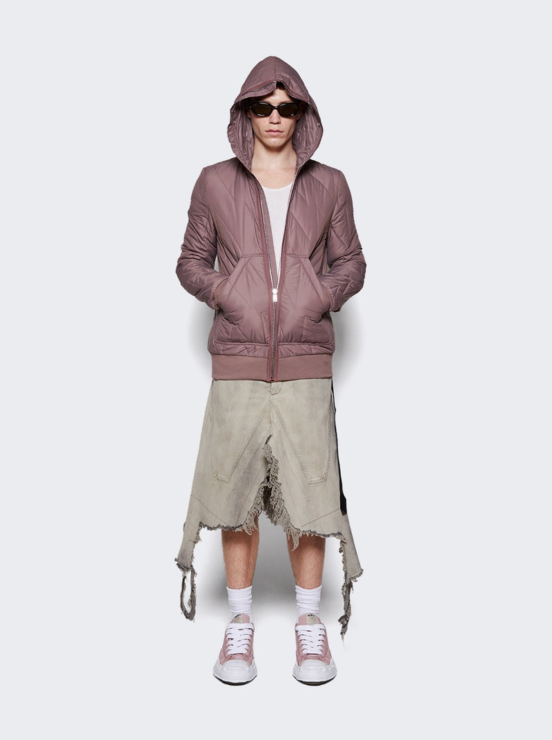 Rick Owens DRKSHDW Gimp Jacket Mauve outlook