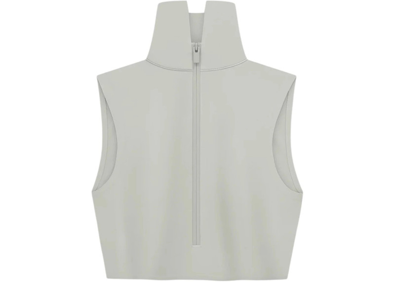 Fear of God Fear of God Athletics Women's High Neck Crop Top Sesame outlook