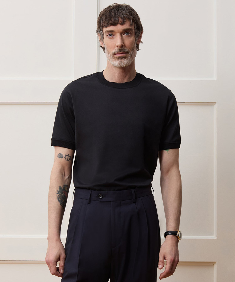 TODD SNYDER Classic Sea Island Cotton Tee outlook