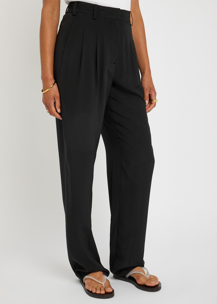 Joseph Tarn Silk-crepe Trousers - 2